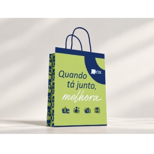 SACOLA DE PAPEL CDL 