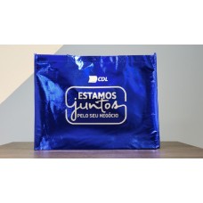 SACOLA METALIZADA "JUNTOS"