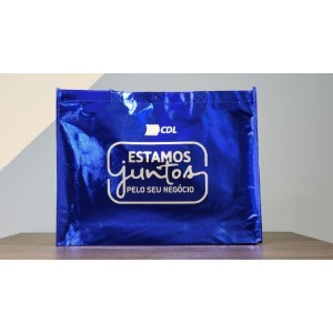 SACOLA METALIZADA "JUNTOS" SACOLA METALIZADA "JUNTOS"